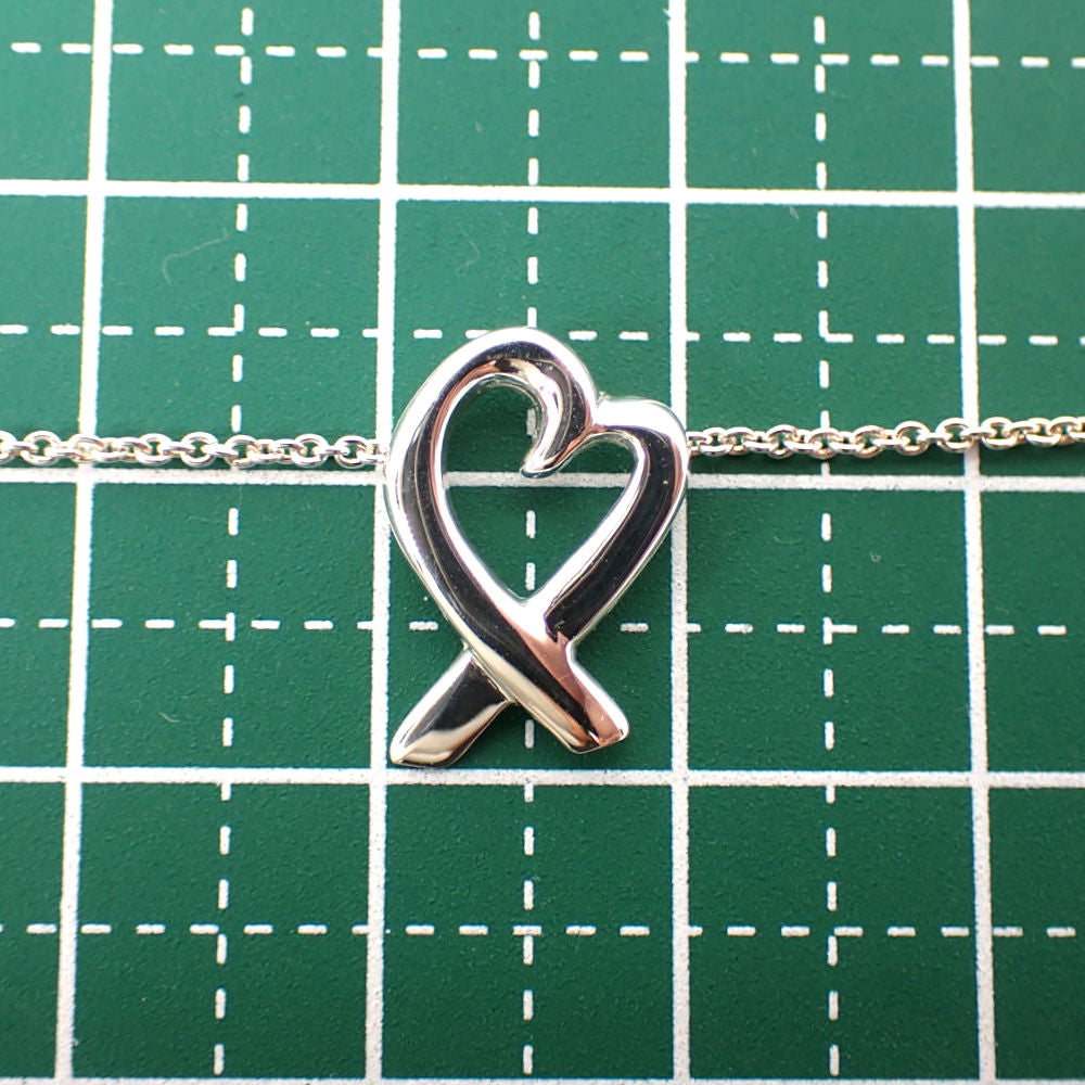 【中古】TIFFANY/ティファニー 925 ラビングハート ペンダント/ネックレス/j6-10