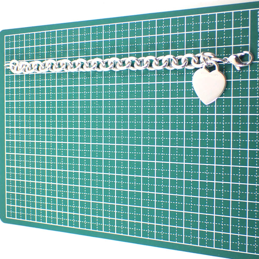 【中古】TIFFANY/ティファニー 925 リターントゥティファニー ハートタグ ブレスレット/j60-2