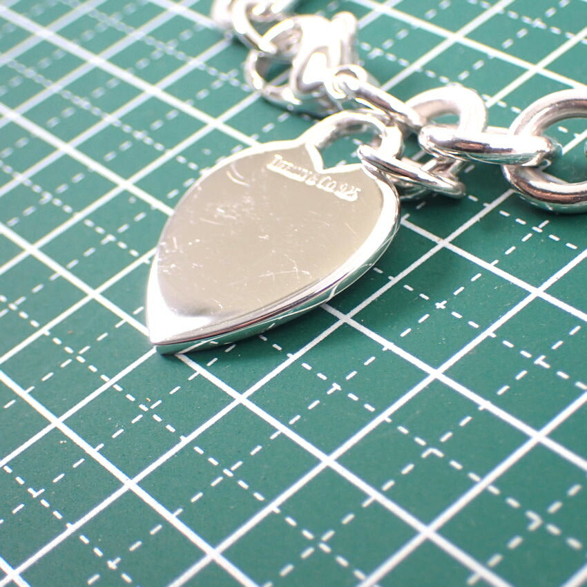 【中古】TIFFANY/ティファニー 925 リターントゥティファニー ハートタグ ブレスレット/j60-2