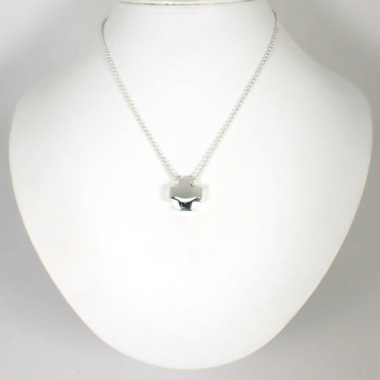 【中古】TIFFANY/ティファニー 925 ローマンクロス ペンダント/ネックレス/j63-2