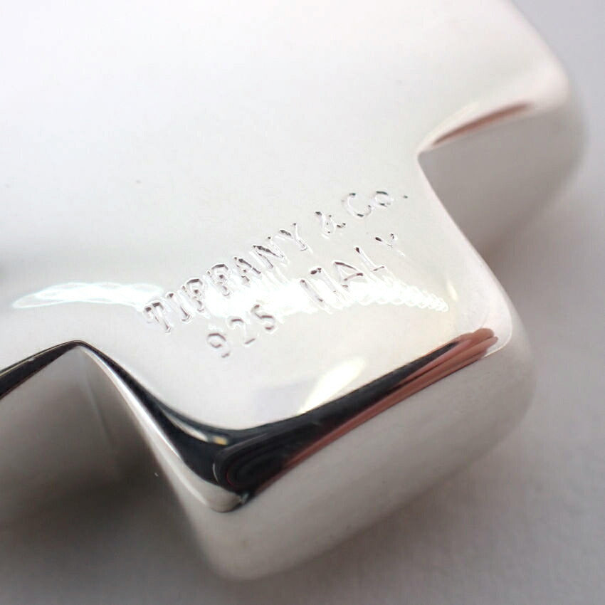 【中古】TIFFANY/ティファニー 925 ローマンクロス ペンダント/ネックレス/j63-2