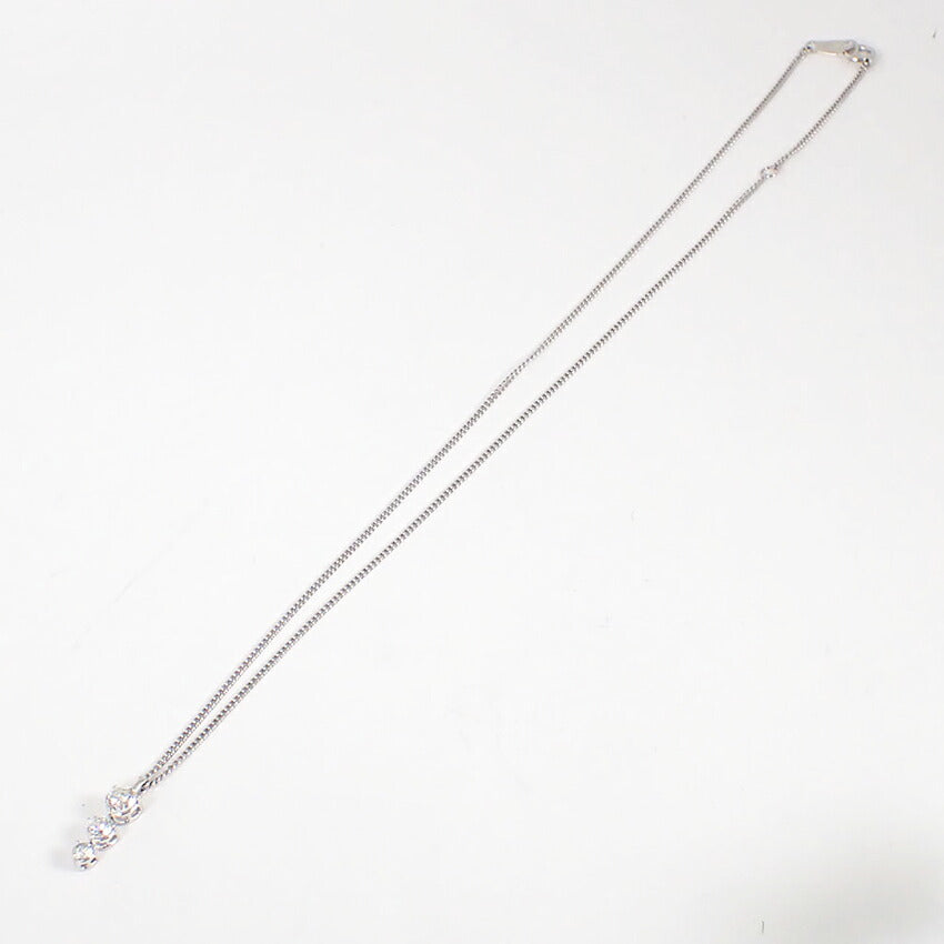 【中古】LASOMA/Pt/Pt850/ダイヤモンド ペンダント/j66-2