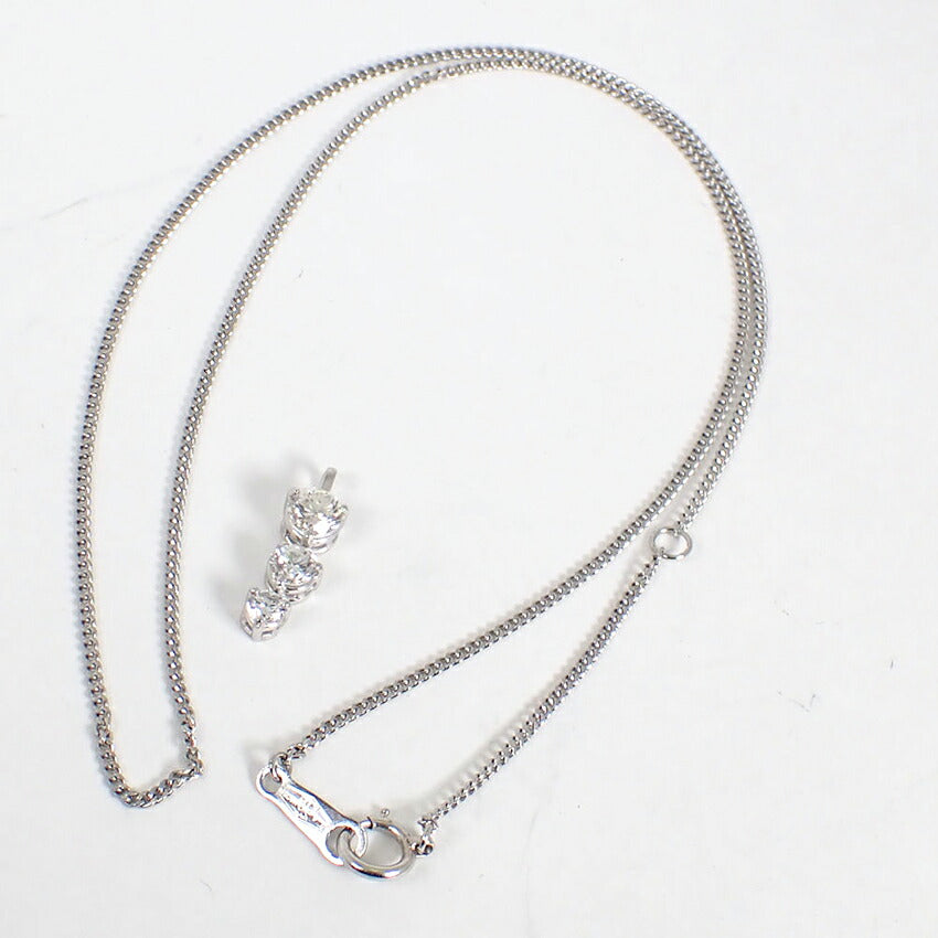 【中古】LASOMA/Pt/Pt850/ダイヤモンド ペンダント/j66-2