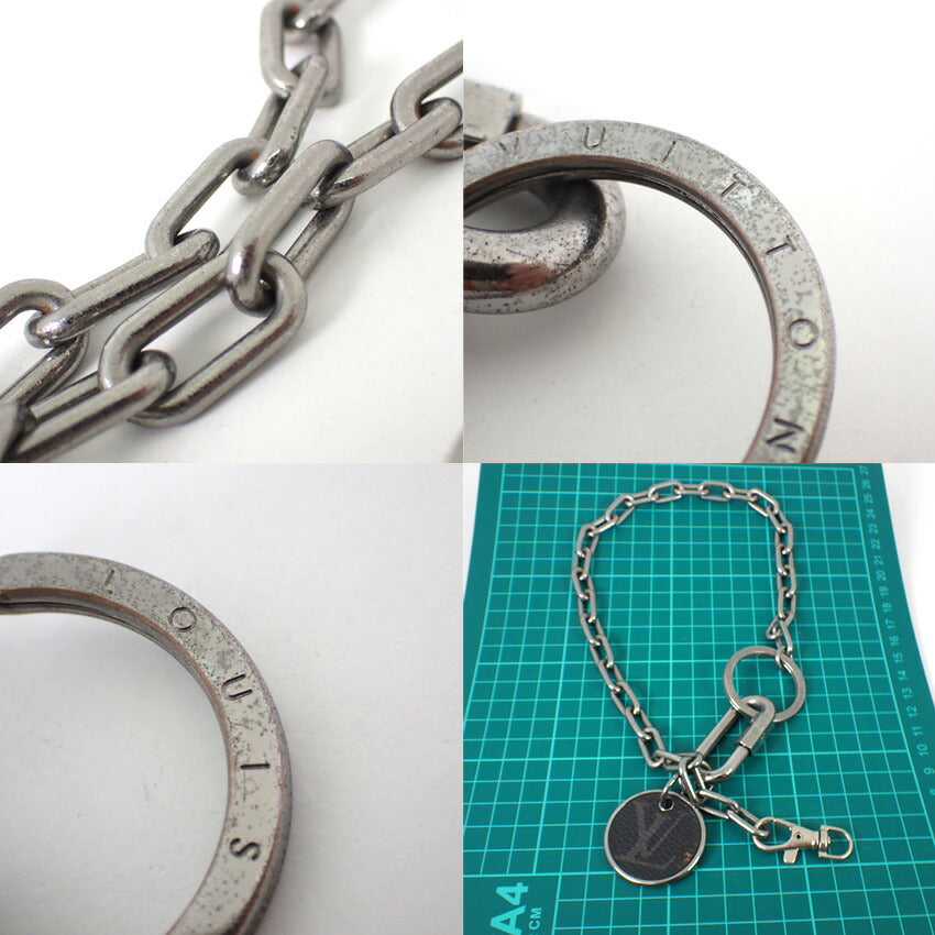 【中古】Louis Vuitton/ルイヴィトン モノグラム・エクリプス M68862 ウォレットチェーン/j67-7