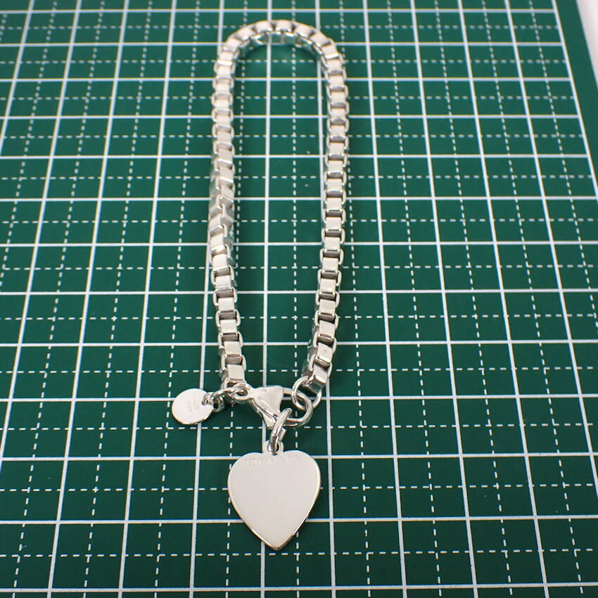 【中古】TIFFANY/ティファニー SV925 ベネチアン ブレスレット/j69-5