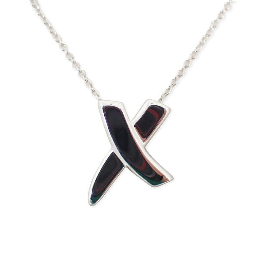 【中古】TIFFANY/ティファニー 925 キス ペンダント/ネックレス/j69-9