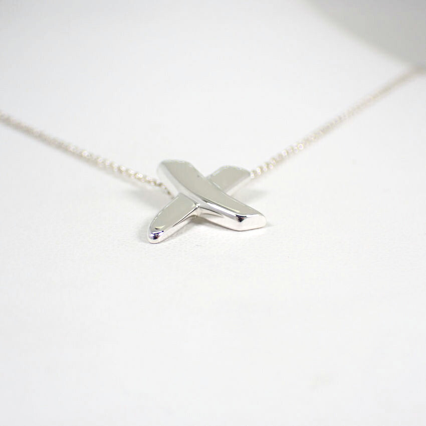 【中古】TIFFANY/ティファニー 925 キス ペンダント/ネックレス/j69-9