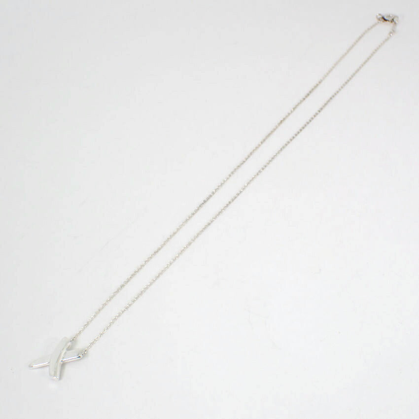 【中古】TIFFANY/ティファニー 925 キス ペンダント/ネックレス/j69-9