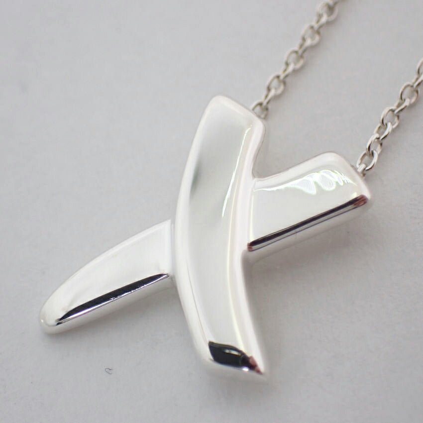 【中古】TIFFANY/ティファニー 925 キス ペンダント/ネックレス/j69-9