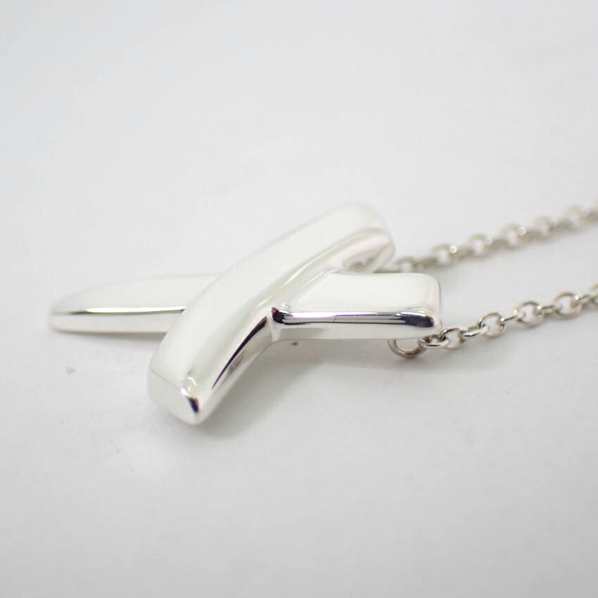 【中古】TIFFANY/ティファニー 925 キス ペンダント/ネックレス/j69-9