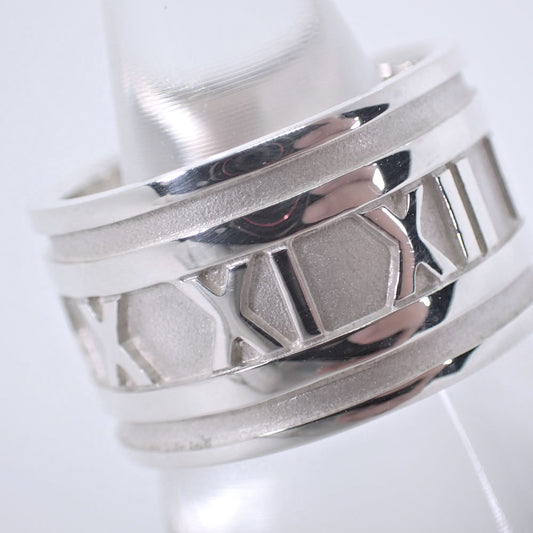 【中古】TIFFANY/ティファニー 925 アトラス ワイド リング /9.5号/j7-8