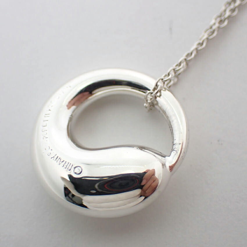 【中古】TIFFANY/ティファニー 925 エターナルサークル ペンダント/ネックレス/j70-5
