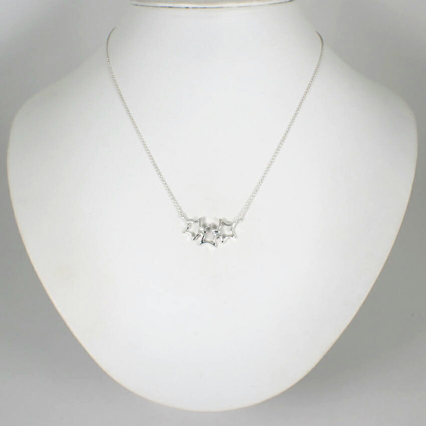 【中古】TIFFANY/ティファニー 925 トリブルスター  ネックレス/j70-6