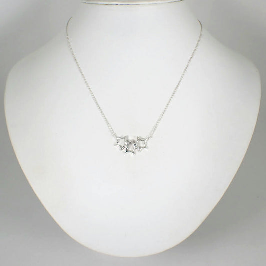【中古】TIFFANY/ティファニー 925 トリブルスター  ネックレス/j70-6