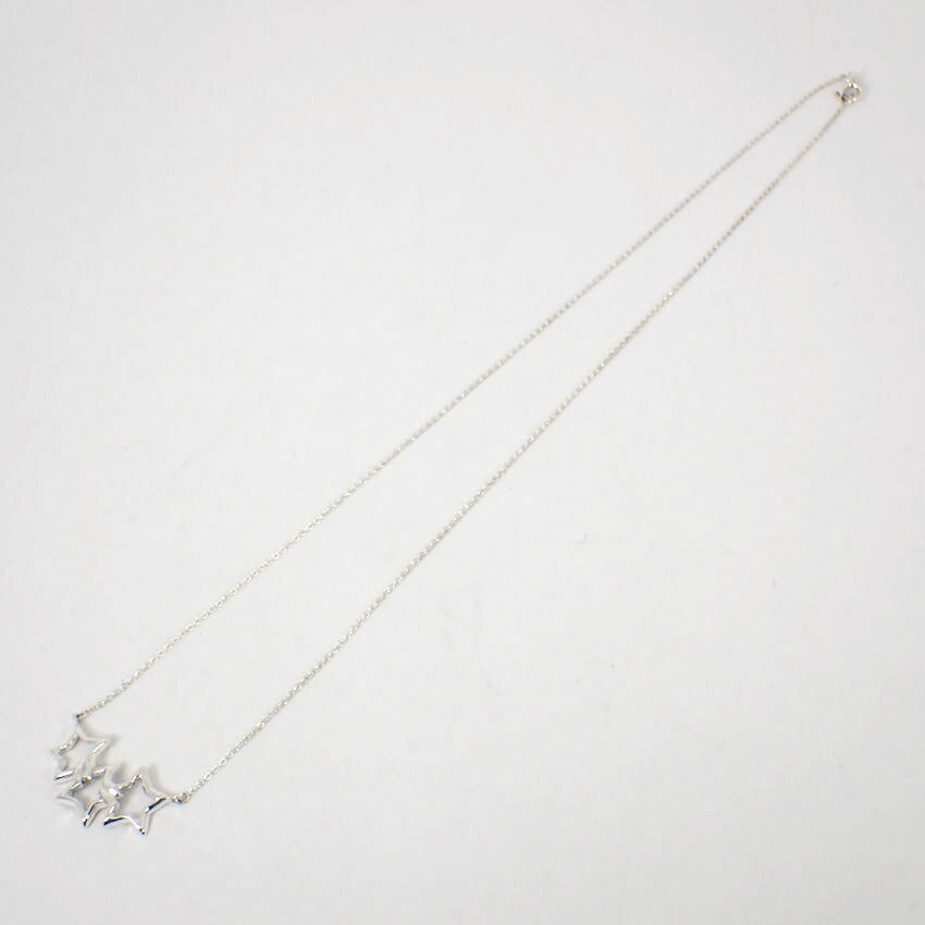 【中古】TIFFANY/ティファニー 925 トリブルスター  ネックレス/j70-6