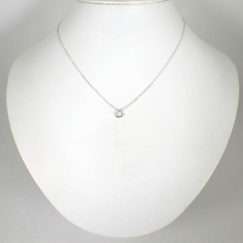 【中古】TIFFANY/ティファニー 925 オープンハート ペンダント/ネックレス/j70-7