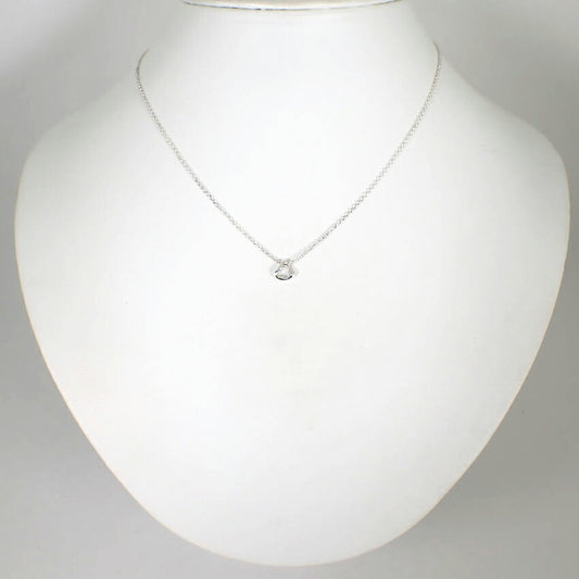 【中古】TIFFANY/ティファニー 925 オープンハート ペンダント/ネックレス/j70-7