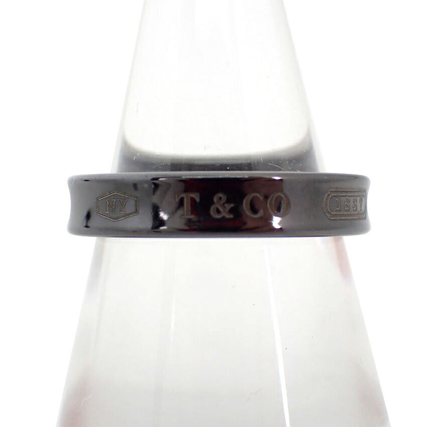 【中古】TIFFANY/ティファニー 925/チタン 1837 リング /10号/j73-30