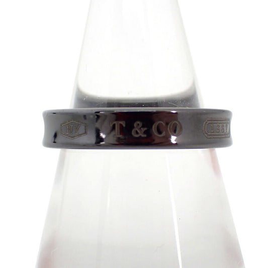 【中古】TIFFANY/ティファニー 925/チタン 1837 リング /10号/j73-30