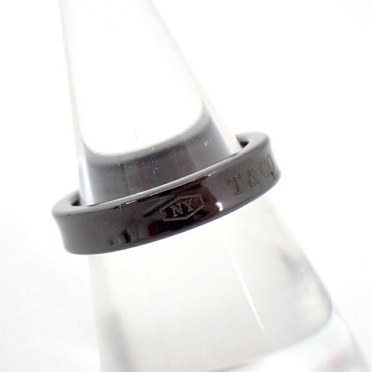 【中古】TIFFANY/ティファニー 925/チタン 1837 リング /10号/j73-30