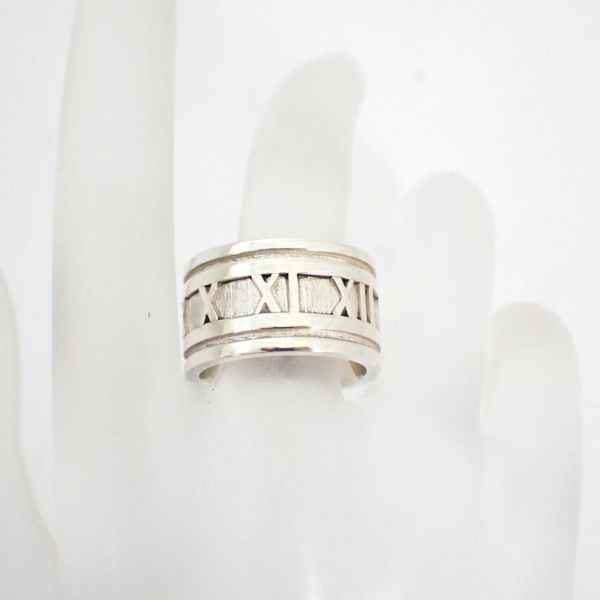 【中古】TIFFANY/ティファニー 925 アトラス ワイド リング/13号/j73-31