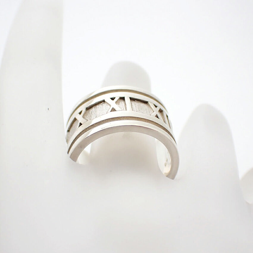 【中古】TIFFANY/ティファニー 925 アトラス ワイド リング/13号/j73-31