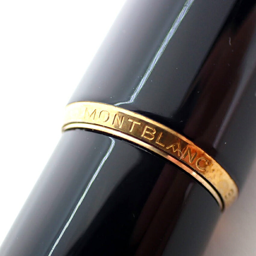 Montblanc/モンブラン/320 ブラック×ゴールド金具 万年筆　ペン先14K/j75-6