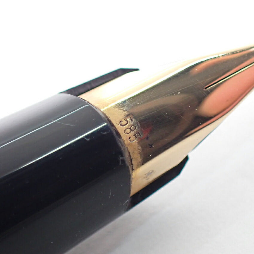 PILOT/パイロット/七宝焼き ボルドー×ゴールド金具 万年筆　ペン先14K/j75-7