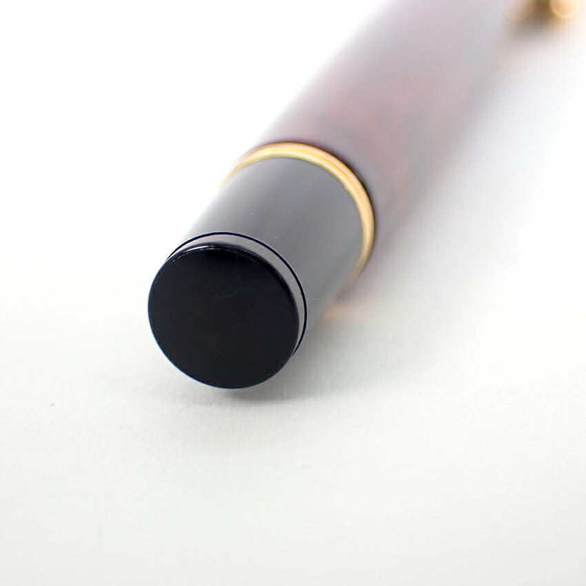 PILOT/パイロット/七宝焼き ボルドー×ゴールド金具 万年筆　ペン先14K/j75-7
