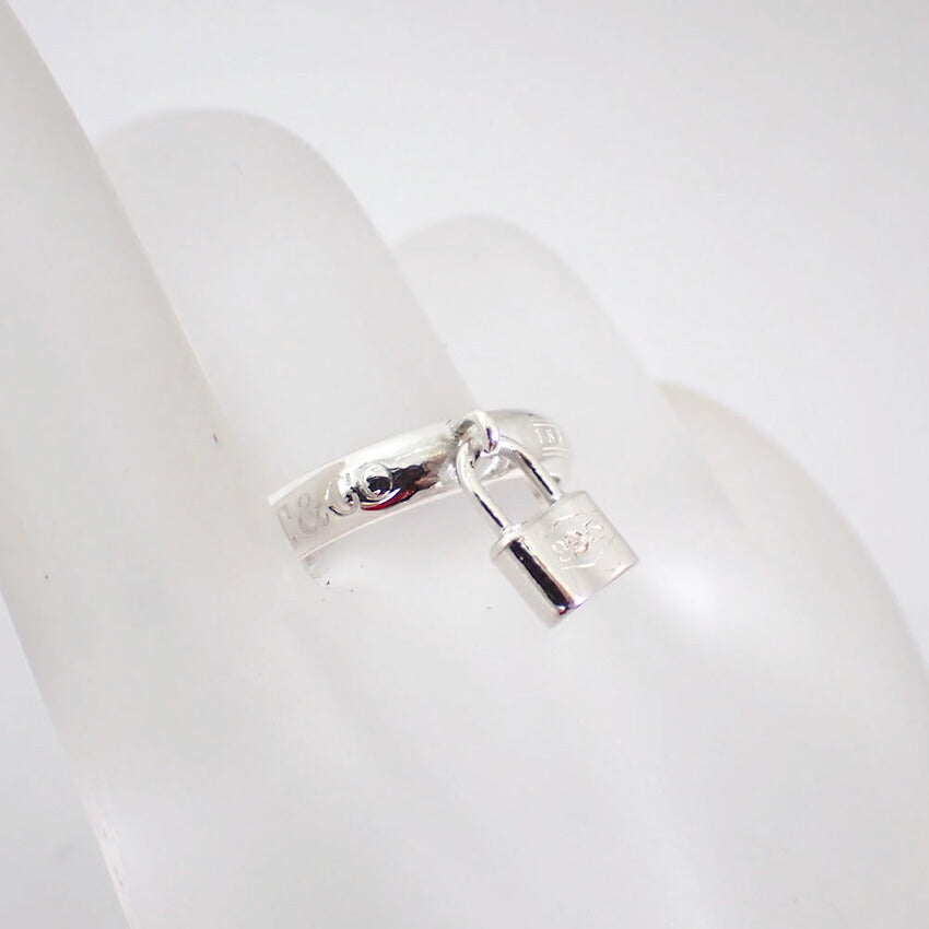【中古】TIFFANY/ティファニー 925 1837 カデナ リング /12.5号/j76-64