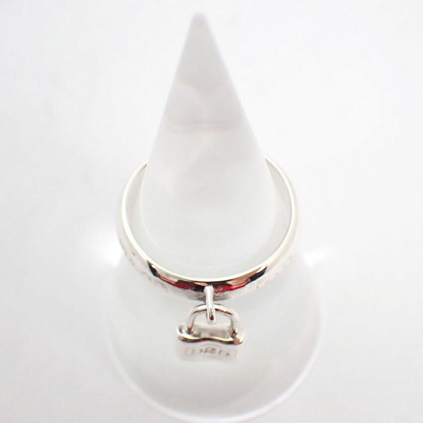 【中古】TIFFANY/ティファニー 925 1837 カデナ リング /12.5号/j76-64