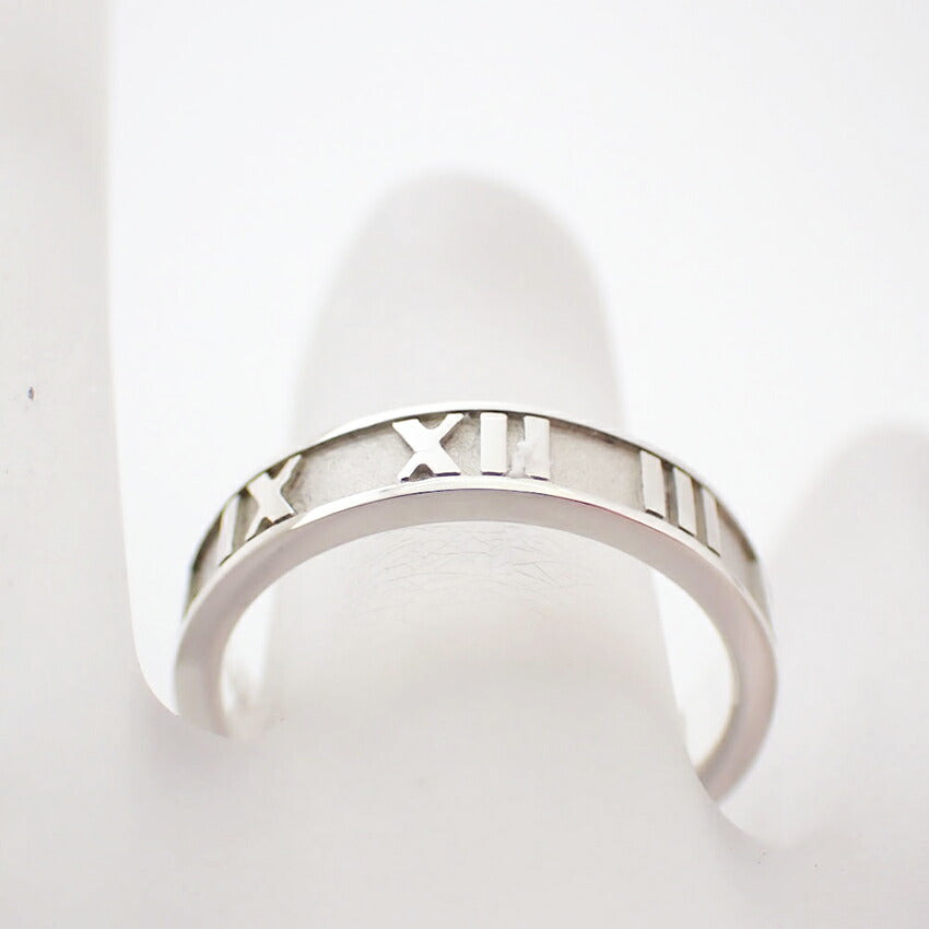 【中古】TIFFANY/ティファニー 925 アトラス リング/9号/j76-66