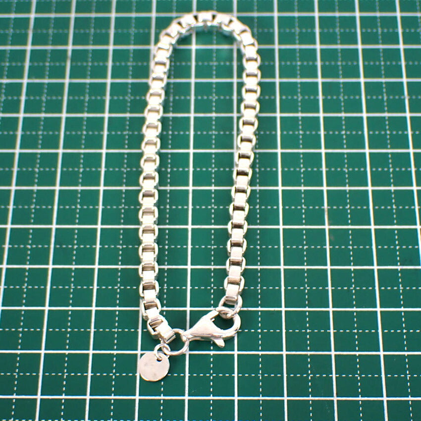 【中古】TIFFANY/ティファニー 925 ベネチアン ブレスレット/j77-10