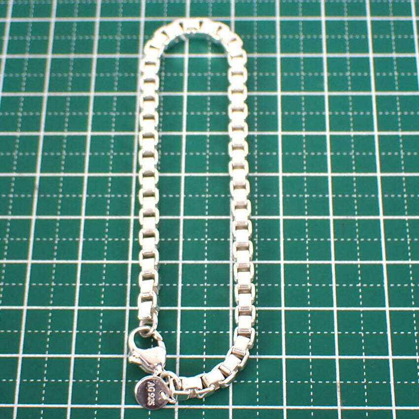 【中古】TIFFANY/ティファニー 925 ベネチアン ブレスレット/j77-4