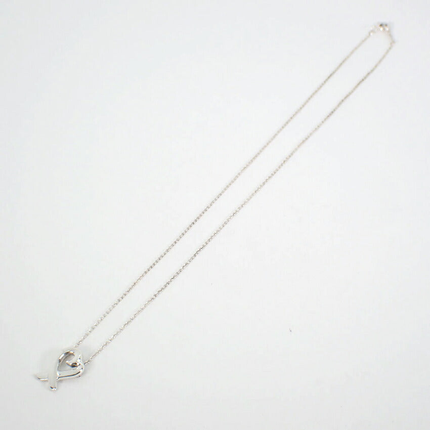 【中古】TIFFANY/ティファニー 925 ラビングハート ペンダント/ネックレス/j77-6