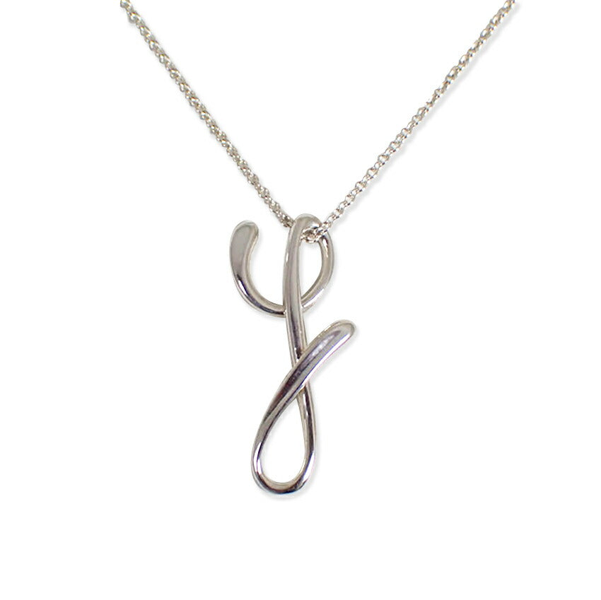 【中古】TIFFANY/ティファニー/925/イニシャルｙ/ペンダント/ネックレス/j78-83