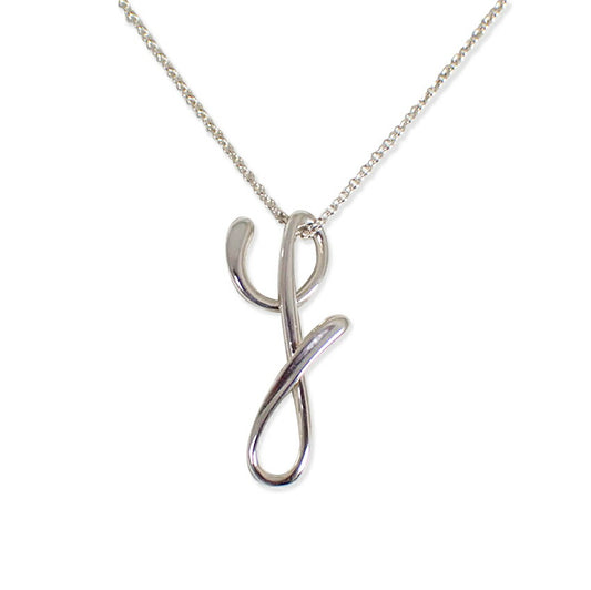 【中古】TIFFANY/ティファニー/925/イニシャルｙ/ペンダント/ネックレス/j78-83
