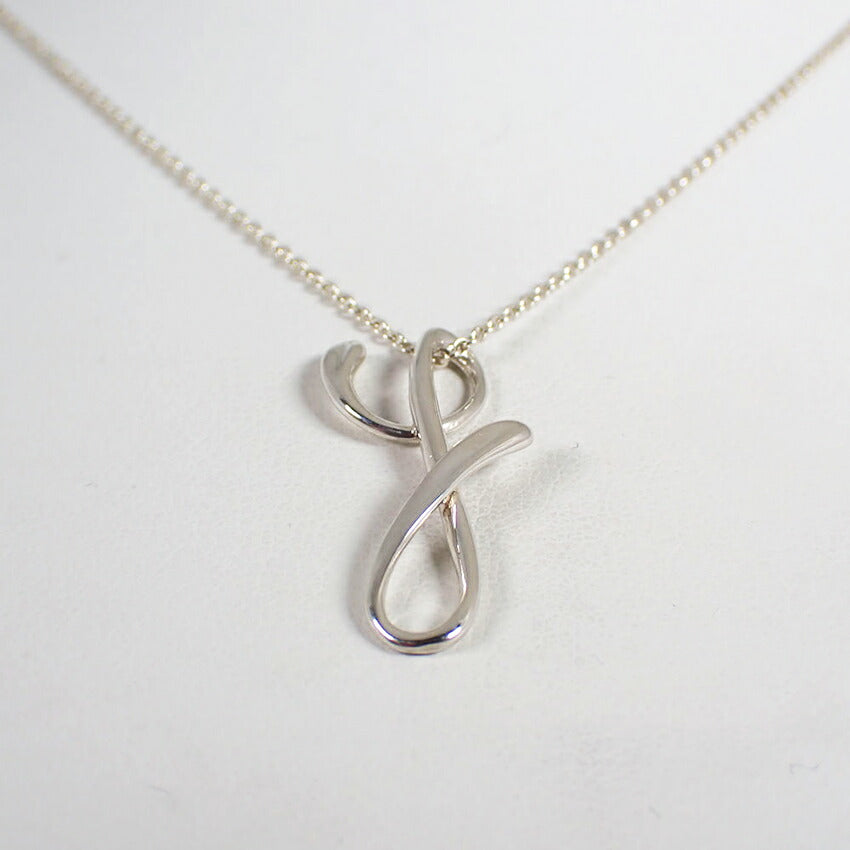 【中古】TIFFANY/ティファニー/925/イニシャルｙ/ペンダント/ネックレス/j78-83