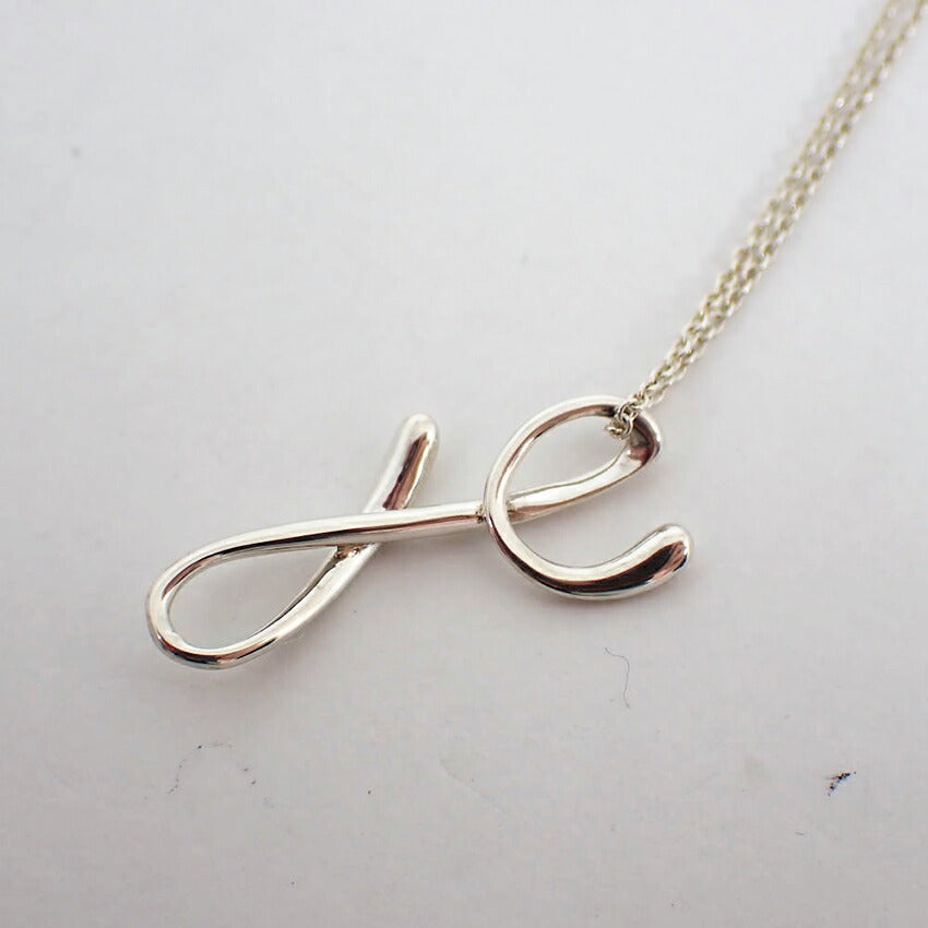 【中古】TIFFANY/ティファニー/925/イニシャルｙ/ペンダント/ネックレス/j78-83