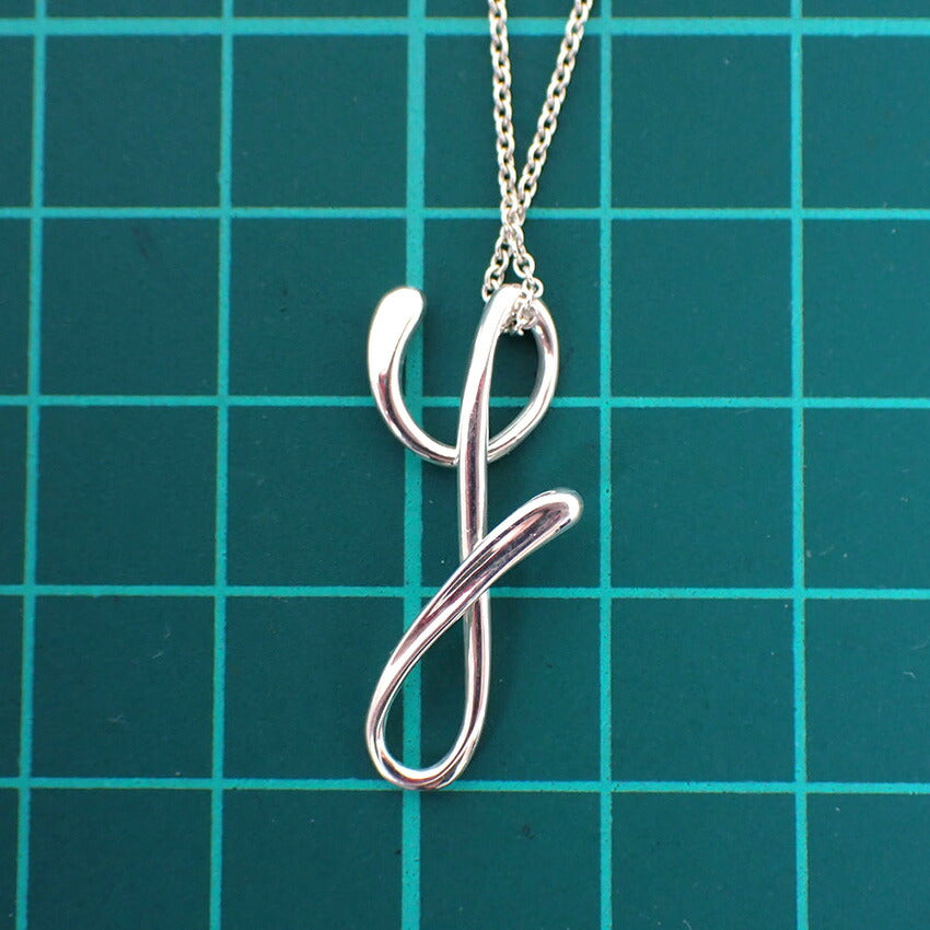 【中古】TIFFANY/ティファニー/925/イニシャルｙ/ペンダント/ネックレス/j78-83