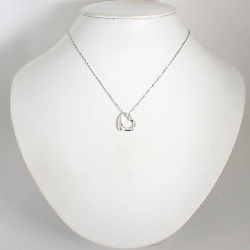 【中古】TIFFANY/ティファニー/925/オープンハート/ペンダント/j78-87