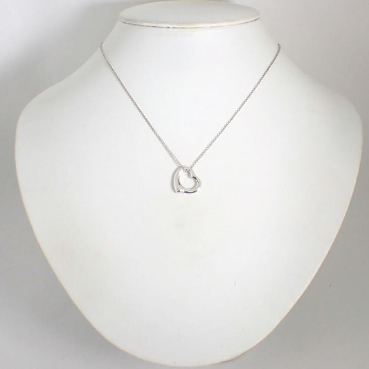 【中古】TIFFANY/ティファニー/925/オープンハート/ペンダント/j78-87