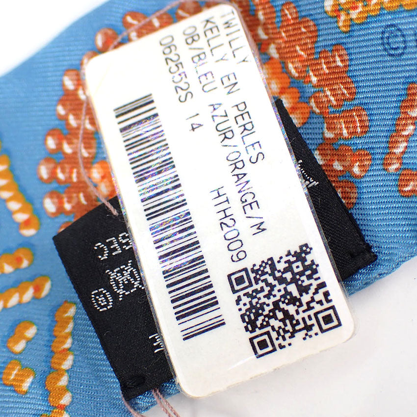 【新品】HERMES/エルメス/ツイリー/シルク/アンベルル/箱/スカーフ/j79-11