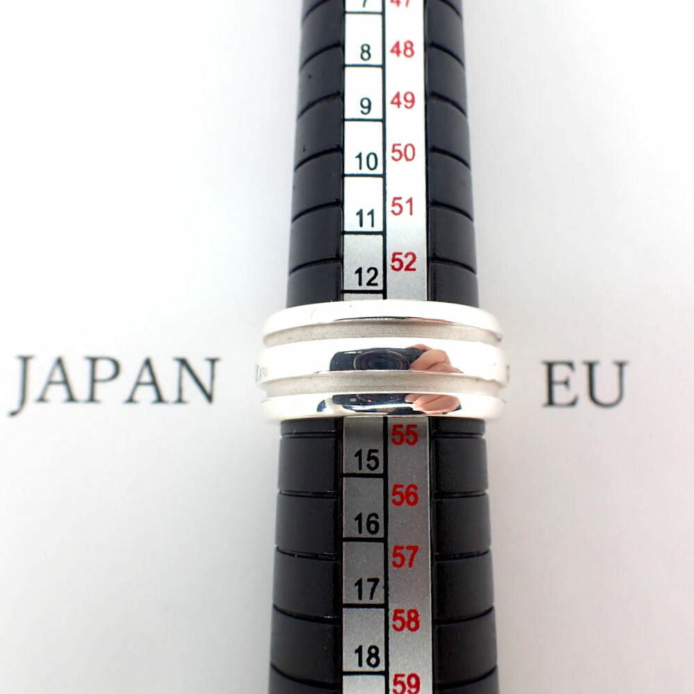 【中古】TIFFANY/ティファニー 925 ダブルライン リング /11号/j8-2