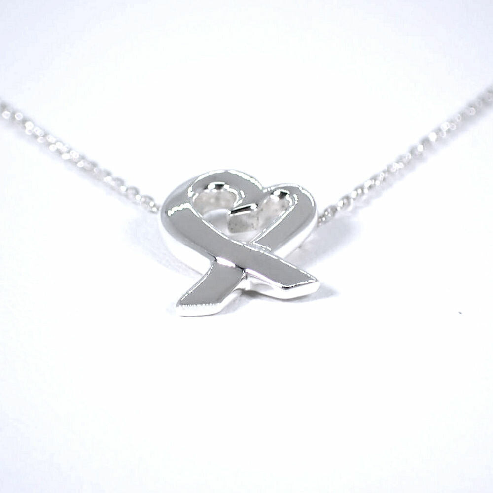 【中古】TIFFANY/ティファニー 925 ラビングハート ペンダント/ネックレス/j8-7