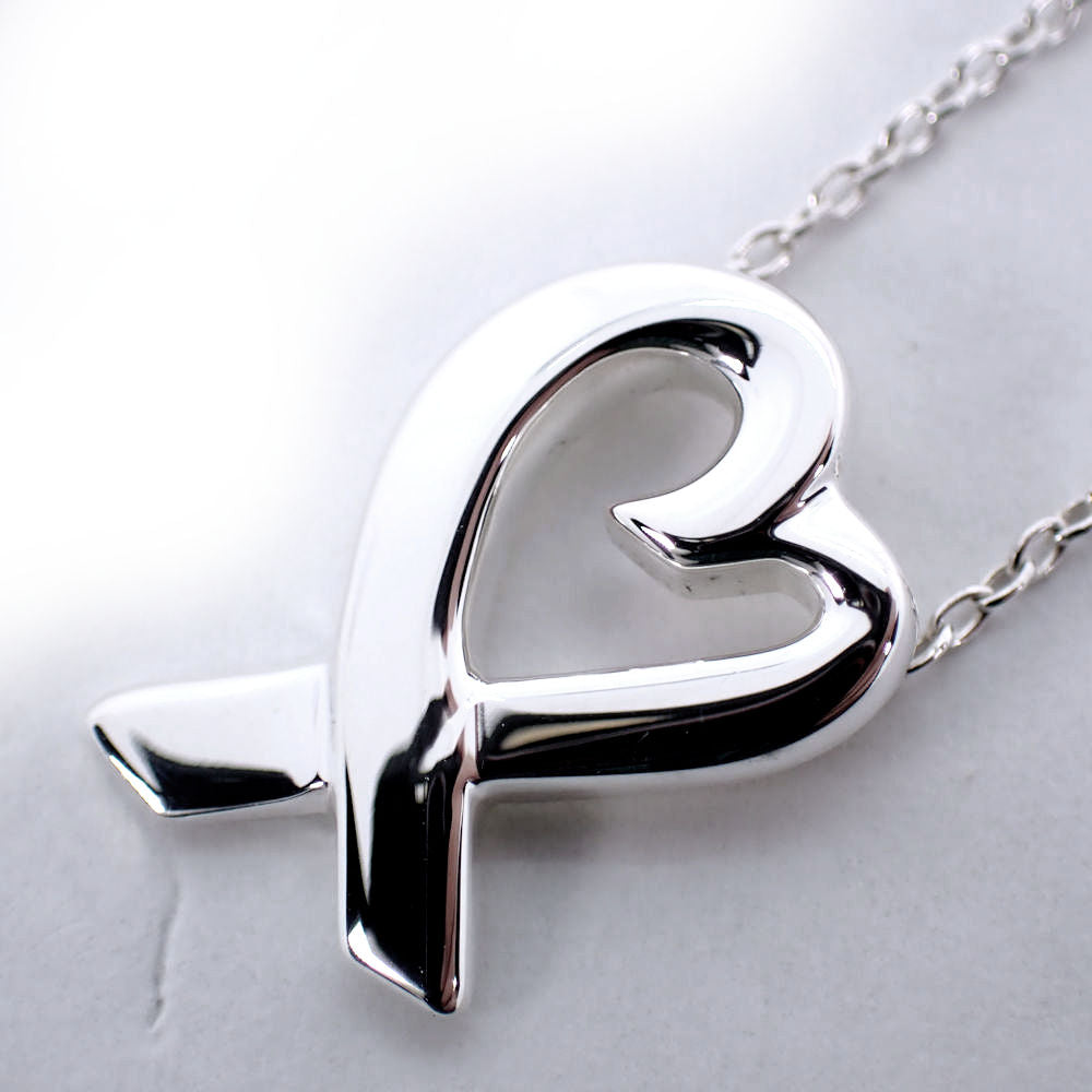 【中古】TIFFANY/ティファニー 925 ラビングハート ペンダント/ネックレス/j8-7