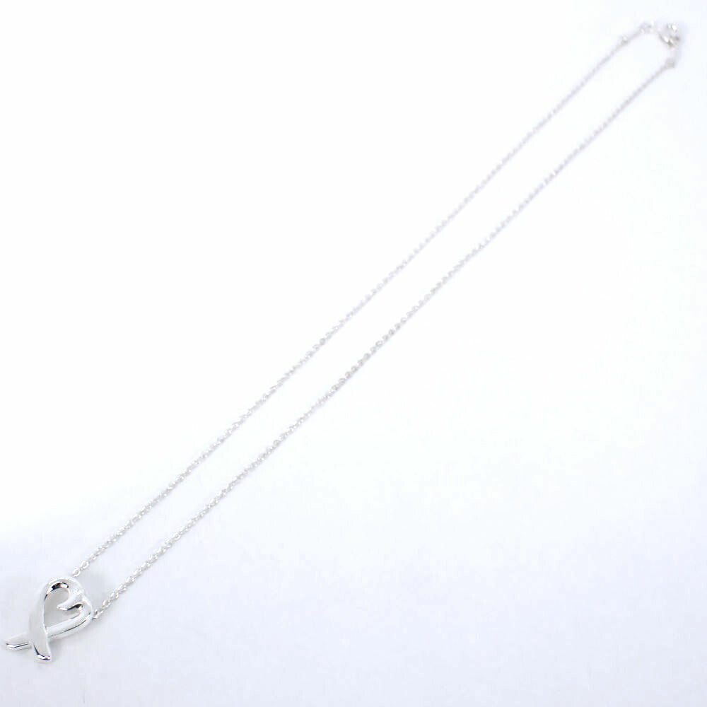 【中古】TIFFANY/ティファニー 925 ラビングハート ペンダント/ネックレス/j8-9