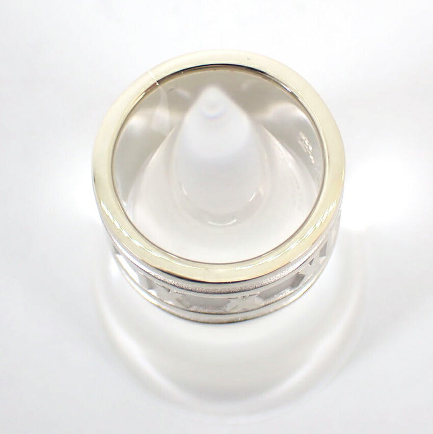 【中古】TIFFANY/ティファニー 925 アトラス ワイド リング /8号/j80-12