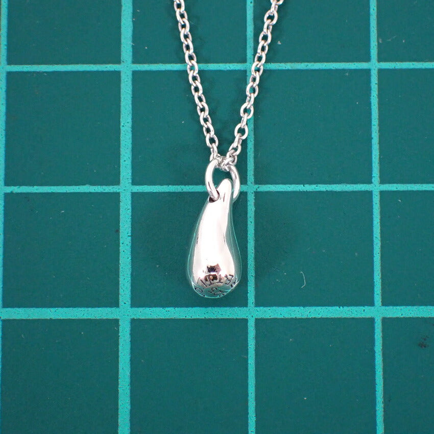 【中古】TIFFANY/ティファニー 925 ティアドロップ ペンダント/ネックレス/j80-17