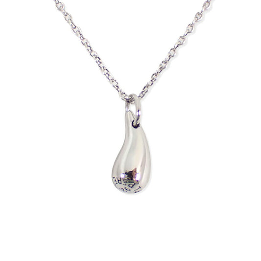 【中古】TIFFANY/ティファニー 925 ティアドロップ ペンダント/ネックレス/j80-17